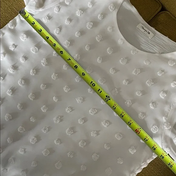 Blooming Jelly Dressy Blouse in Feminine Romantic White SizeM Victorian Inspired - Picture 8 of 9